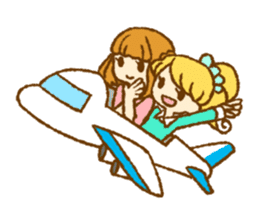 Outing love girl memories of stickers ED sticker #5821062