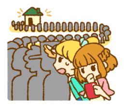 Outing love girl memories of stickers ED sticker #5821066