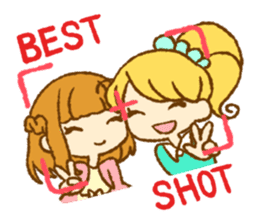 Outing love girl memories of stickers ED sticker #5821069