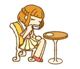 Outing love girl memories of stickers ED sticker #5821076