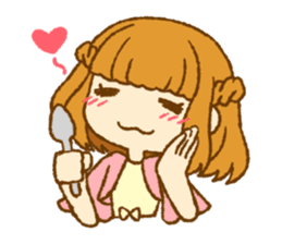 Outing love girl memories of stickers ED sticker #5821078