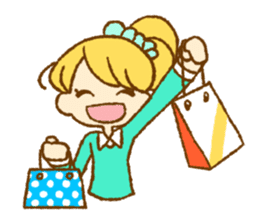 Outing love girl memories of stickers ED sticker #5821089