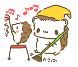 Softly little Hedgehogs 'Hari-san' 3 sticker #5821180
