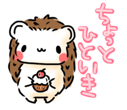 Softly little Hedgehogs 'Hari-san' 3 sticker #5821186