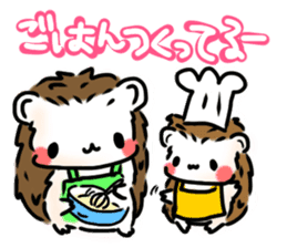 Softly little Hedgehogs 'Hari-san' 3 sticker #5821206