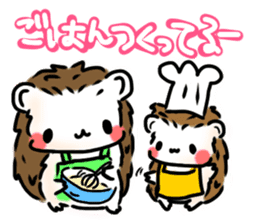 Softly little Hedgehogs 'Hari-san' 3 sticker #5821206