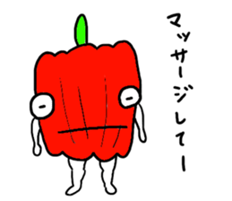 Hello!Funny vegetables! sticker #5821469