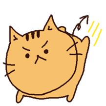 tabbycat sticker #5821874