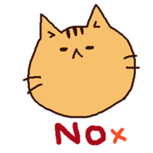 tabbycat sticker #5821877