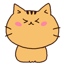 tabbycat sticker #5821885
