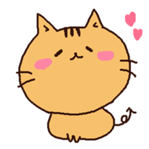 tabbycat sticker #5821887