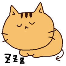 tabbycat sticker #5821889