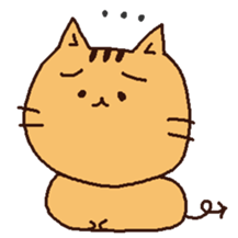 tabbycat sticker #5821890