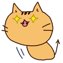 tabbycat sticker #5821898