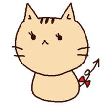 tabbycat sticker #5821909