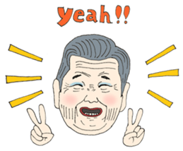 elderly lady sticker #5821957