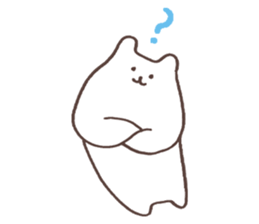 SHIROKUMA STICKER sticker #5822159