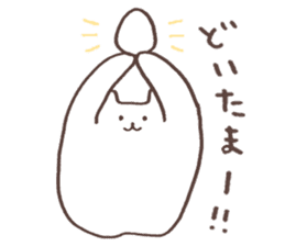 SHIROKUMA STICKER sticker #5822167