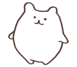 SHIROKUMA STICKER sticker #5822185