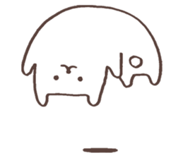 SHIROKUMA STICKER sticker #5822192