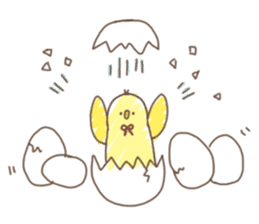 Stylish small birds 2 (English) sticker #5822413