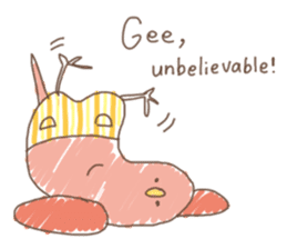 Stylish small birds 2 (English) sticker #5822421