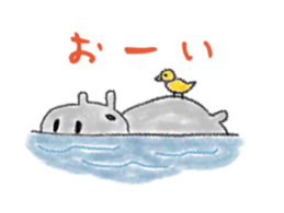 Animals and strange creatures sticker #5822455