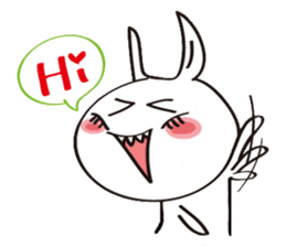 Rabbit fur X GG Bear sticker #5822474