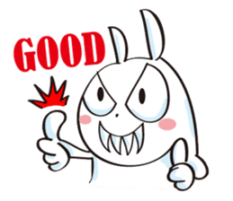 Rabbit fur X GG Bear sticker #5822475