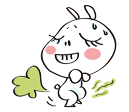 Rabbit fur X GG Bear sticker #5822477