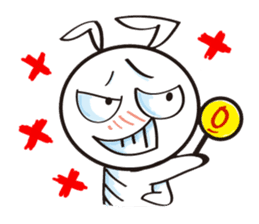 Rabbit fur X GG Bear sticker #5822478