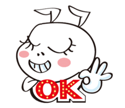 Rabbit fur X GG Bear sticker #5822480