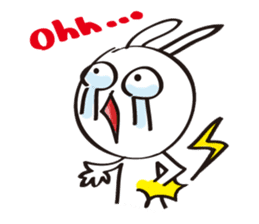 Rabbit fur X GG Bear sticker #5822484