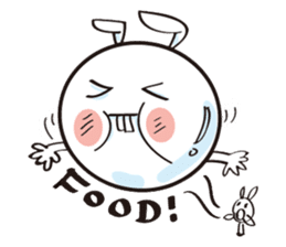 Rabbit fur X GG Bear sticker #5822488