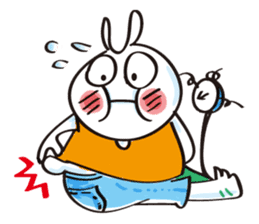 Rabbit fur X GG Bear sticker #5822489