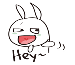 Rabbit fur X GG Bear sticker #5822490