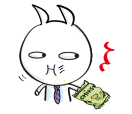 Rabbit fur X GG Bear sticker #5822492