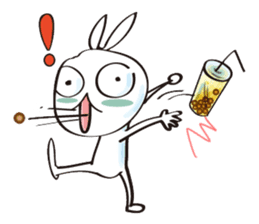 Rabbit fur X GG Bear sticker #5822493