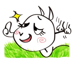 Rabbit fur X GG Bear sticker #5822501