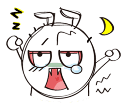 Rabbit fur X GG Bear sticker #5822507