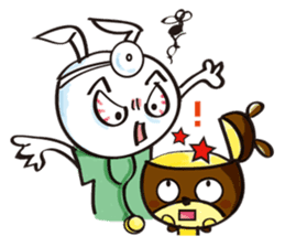 Rabbit fur X GG Bear sticker #5822510