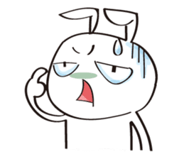 Rabbit fur X GG Bear sticker #5822512