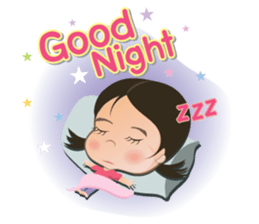 Panda Cute Little Girl sticker #5822931