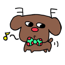 reindeer sticker #5823122