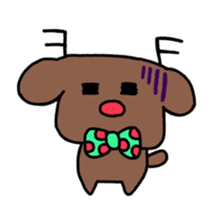 reindeer sticker #5823126