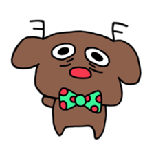 reindeer sticker #5823128