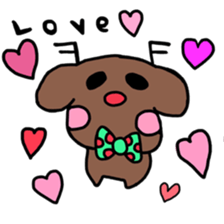 reindeer sticker #5823130