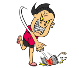 Girl & Lady sticker #5823313