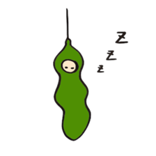 Green soy beans boys sticker #5823470