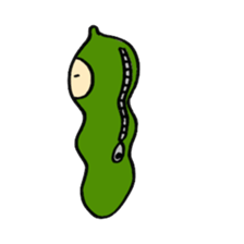 Green soy beans boys sticker #5823479